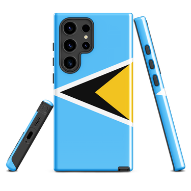 St. Lucia Flag Tough case for Samsung®